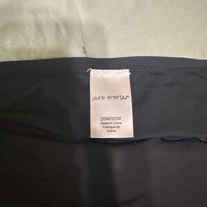 Pure Energy Classic Black swim skirt
